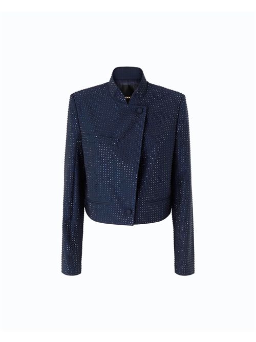 Giacca cropped con strass PINKO | 107673A3M0/G56